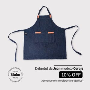 READY TO GO - Delantal Coraje