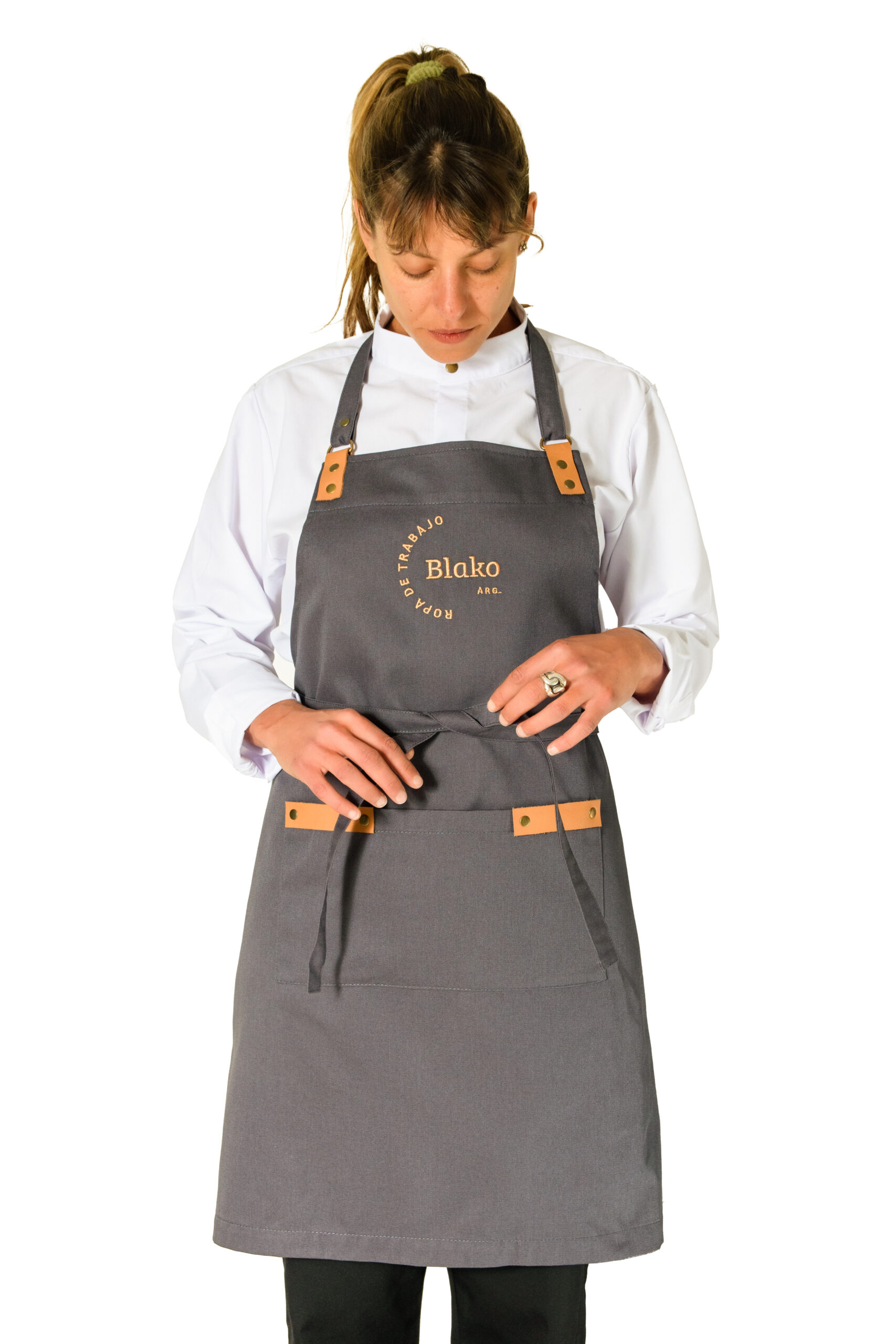 Delantal Coraje boradao